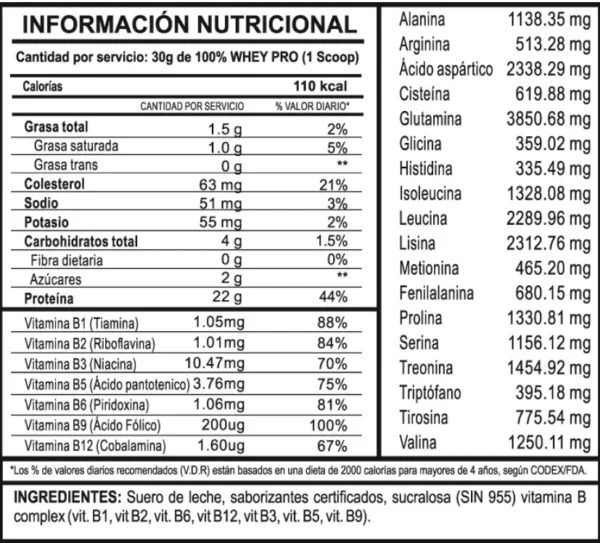 WHEY PRO 1KG
